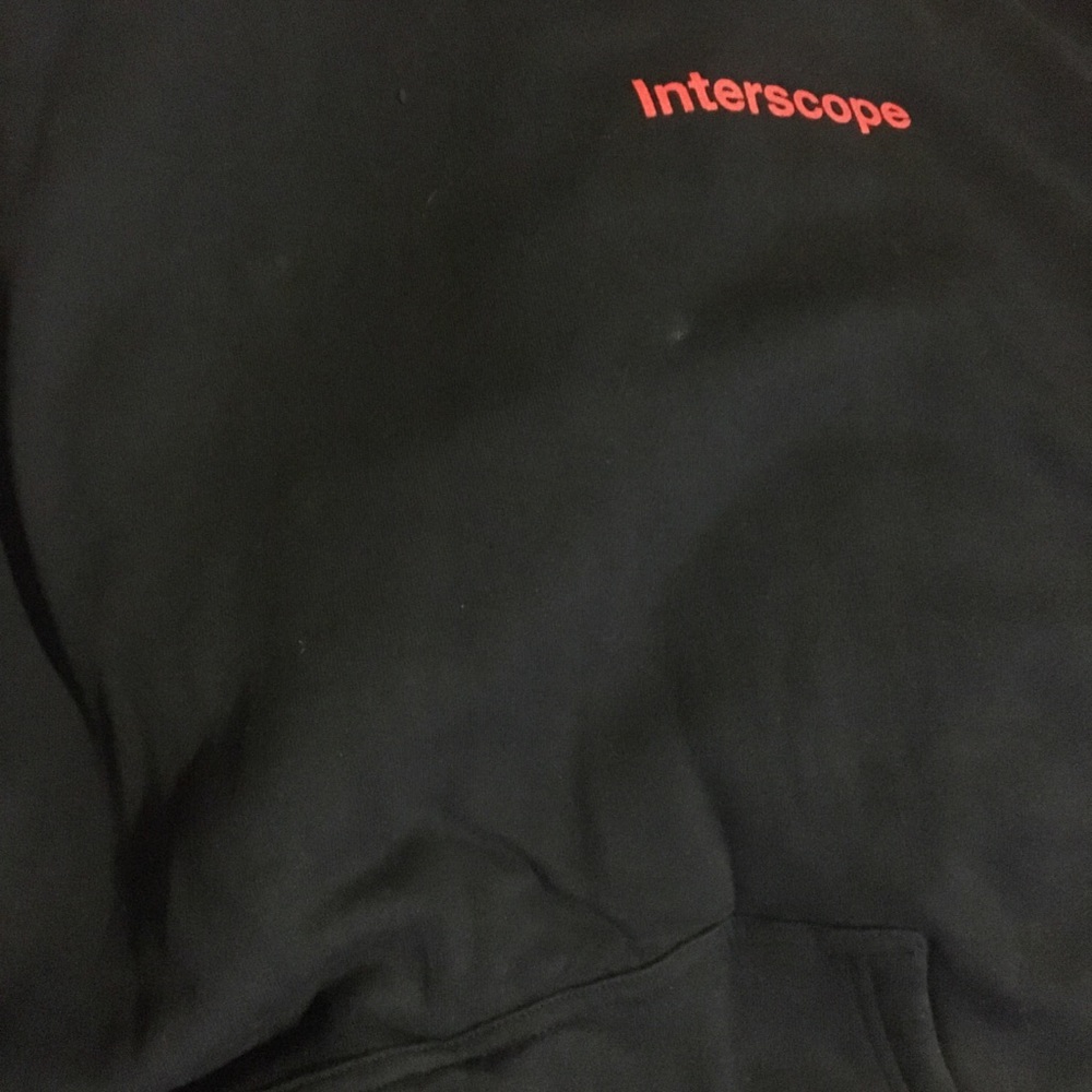 Brand new interscope hoody